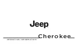 Jeep Grand Cherokee Operating Information Manual preview