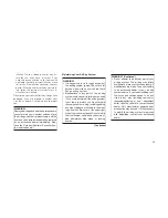 Preview for 43 page of Jeep Grand Cherokee Operating Information Manual