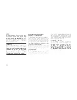 Preview for 104 page of Jeep Grand Cherokee Operating Information Manual