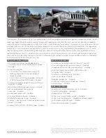 Jeep PATRIOT 2013 Specifications preview