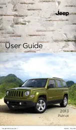 Jeep PATRIOT 2013 User Manual preview