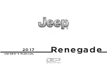 Предварительный просмотр 1 страницы Jeep RENEGADE 2017 Owner'S Manual