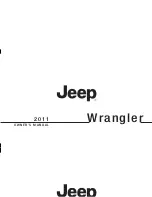 Jeep Wrangler 2011 Owner'S Manual preview