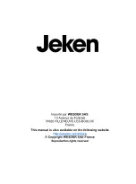 Предварительный просмотр 104 страницы Jeken JLVBI14IX-11 User Manual