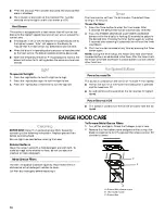 Предварительный просмотр 10 страницы Jenn-Air 36" Installation Instructions And Use & Care Manual