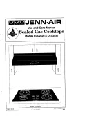 Jenn-Air CCG2420 Use And Care Manual preview