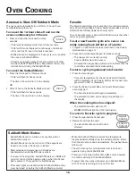 Preview for 17 page of Jenn-Air DUAL-FUEL DOUBLE OVEN RANGE Use & Care Manual