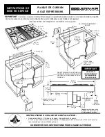 Предварительный просмотр 13 страницы Jenn-Air EXPRESSIONS CVGX2423B Installation Instructions Manual