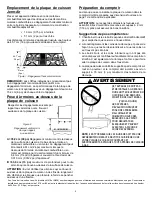 Предварительный просмотр 14 страницы Jenn-Air EXPRESSIONS CVGX2423B Installation Instructions Manual