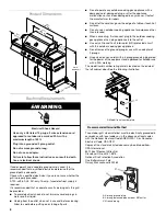 Preview for 6 page of Jenn-Air FREESTANDING OUTDOOR GRILLS Installation Instructions And Use & Care Manual