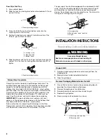 Preview for 8 page of Jenn-Air FREESTANDING OUTDOOR GRILLS Installation Instructions And Use & Care Manual