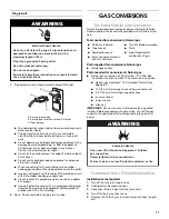 Preview for 11 page of Jenn-Air FREESTANDING OUTDOOR GRILLS Installation Instructions And Use & Care Manual