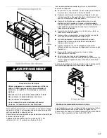 Preview for 67 page of Jenn-Air FREESTANDING OUTDOOR GRILLS Installation Instructions And Use & Care Manual