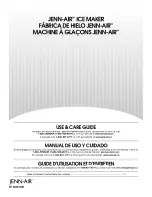 Jenn-Air ICE MAKER Use & Care Manual предпросмотр