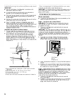 Preview for 54 page of Jenn-Air JB36NXFXLW00 Installation Manual