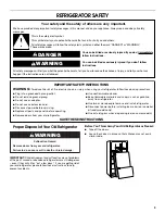 Предварительный просмотр 3 страницы Jenn-Air JB36NXFXLW00 User & Care Manual