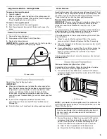 Предварительный просмотр 5 страницы Jenn-Air JB36NXFXLW00 User & Care Manual