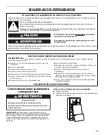 Предварительный просмотр 19 страницы Jenn-Air JB36NXFXLW00 User & Care Manual