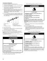 Предварительный просмотр 22 страницы Jenn-Air JB36SEFXRB Installation Instructions Manual