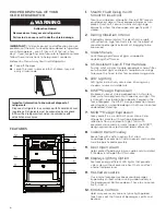 Предварительный просмотр 4 страницы Jenn-Air JBRFR24IGX Use And Care Manual And Installation Instructions