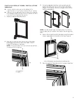 Предварительный просмотр 9 страницы Jenn-Air JBRFR24IGX Use And Care Manual And Installation Instructions