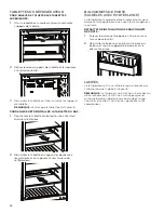 Предварительный просмотр 28 страницы Jenn-Air JBRFR24IGX Use And Care Manual And Installation Instructions