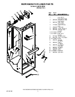 Предварительный просмотр 3 страницы Jenn-Air JCB2581WES00 Parts List