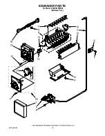 Предварительный просмотр 15 страницы Jenn-Air JCB2581WES00 Parts List