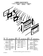 Preview for 7 page of Jenn-Air JDR8895BAW13 Parts List