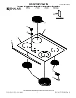 Jenn-Air JEC8430BDB10 Parts List preview