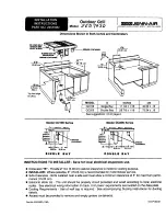 Предварительный просмотр 1 страницы Jenn-Air JED7430 Installation Instructions