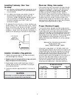 Предварительный просмотр 2 страницы Jenn-Air JED8430 Installation Instructions Manual