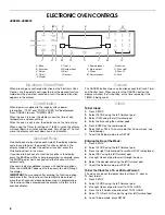 Предварительный просмотр 8 страницы Jenn-Air JES9800 Use And Care Manual