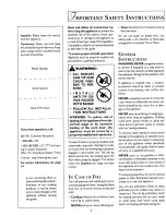 Preview for 2 page of Jenn-Air JES9800 User Manual