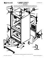 Preview for 1 page of Jenn-Air JFC2089HPR10 Parts List