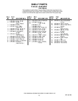 Предварительный просмотр 12 страницы Jenn-Air JFC2089HPR10 Parts List