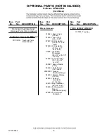 Предварительный просмотр 15 страницы Jenn-Air JFC2089HPR10 Parts List