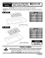 Jenn-Air JGC9430 Installation Manual preview