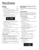 Preview for 7 page of Jenn-Air JGW8130DDB - 30" Single Gas Wall Oven7 Use And Care Manual