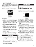 Preview for 21 page of Jenn-Air JJW2327 Use & Care Manual