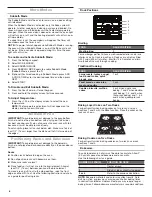 Preview for 8 page of Jenn-Air JJW6024HL Use & Care Manual