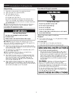 Preview for 4 page of Jenn-Air JMC3415ES User Manual