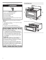 Предварительный просмотр 4 страницы Jenn-Air JMDFS24GS Installation Instructions And Use