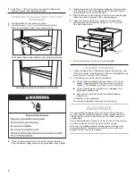 Предварительный просмотр 8 страницы Jenn-Air JMDFS24GS Installation Instructions And Use