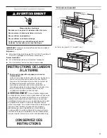 Предварительный просмотр 11 страницы Jenn-Air JMDFS24GS Installation Instructions And Use