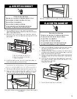 Предварительный просмотр 15 страницы Jenn-Air JMDFS24GS Installation Instructions And Use