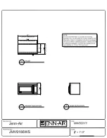 Jenn-Air JMV9186WS Manual предпросмотр