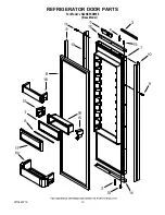 Предварительный просмотр 13 страницы Jenn-Air JS42NXFXDW00 Parts List