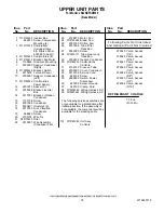 Предварительный просмотр 18 страницы Jenn-Air JS42NXFXDW00 Parts List