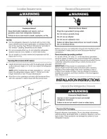 Preview for 6 page of Jenn-Air JUD278DBCX00 Installation Manual